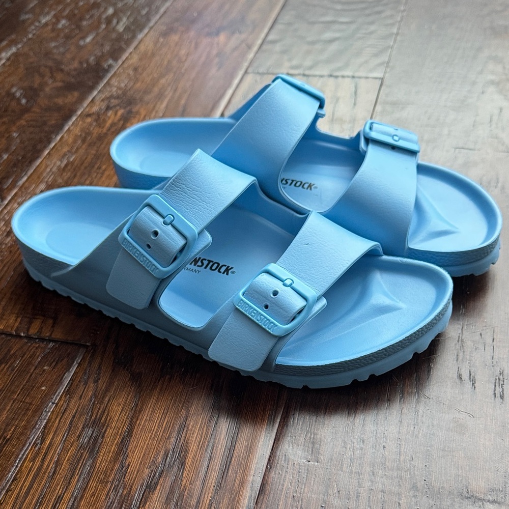 Birkenstock Arizona Essential EVA Sandals in blue